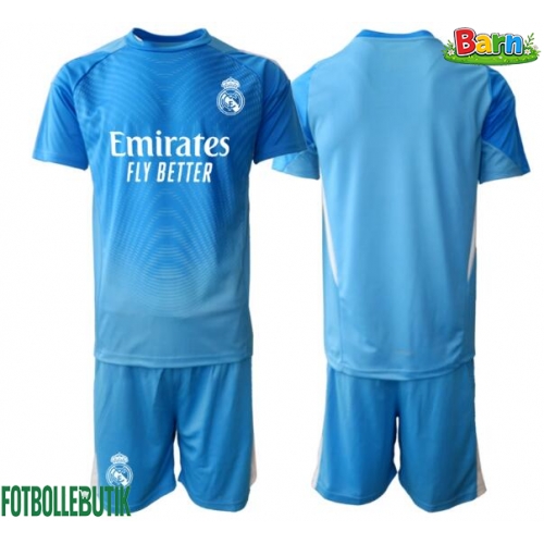 Real Madrid Målvakt Hemmaställ Barn 2025-26 Kortärmad (+ Korta byxor)